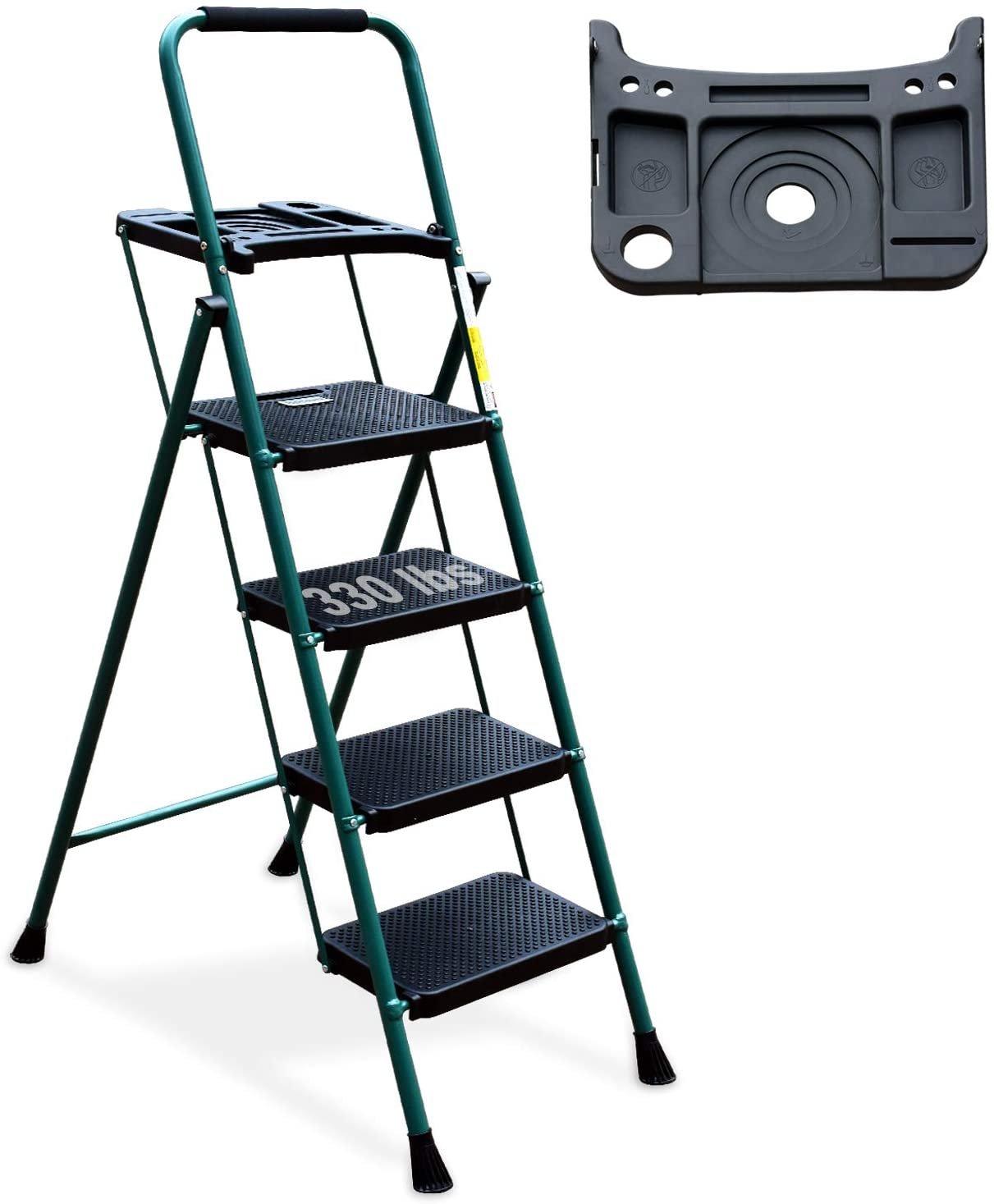 4 Step Ladder HBTower Folding Step Ladder 