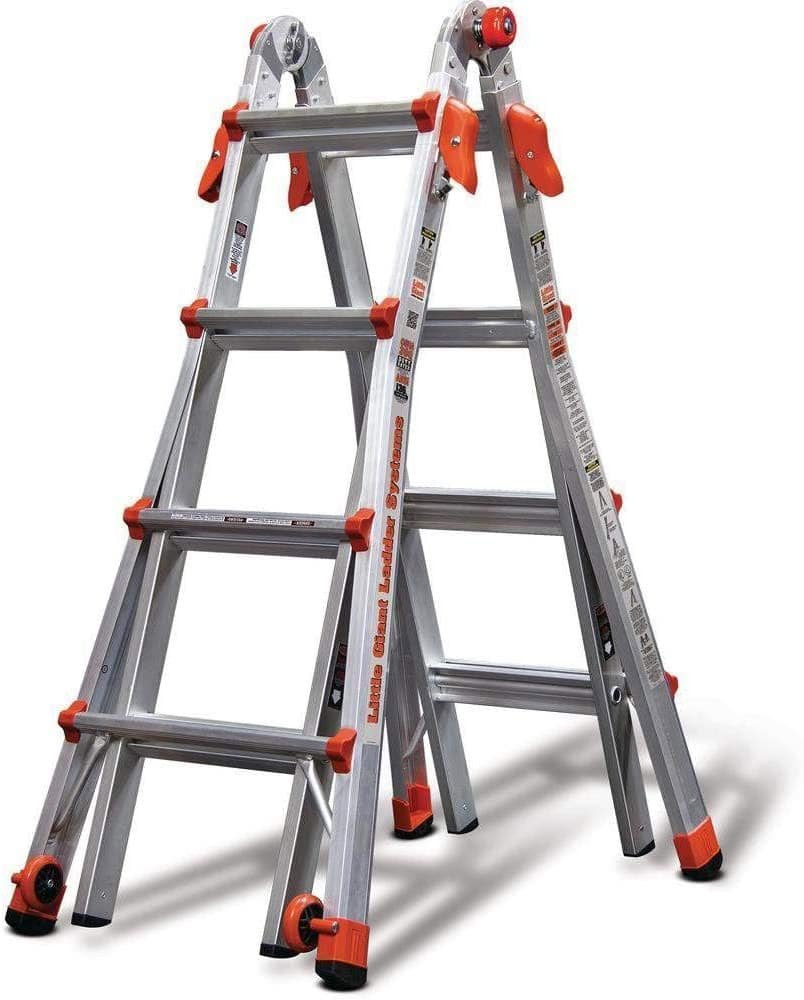 Little Giant Ladders Systems Aluminum Multi Position LT Ladder