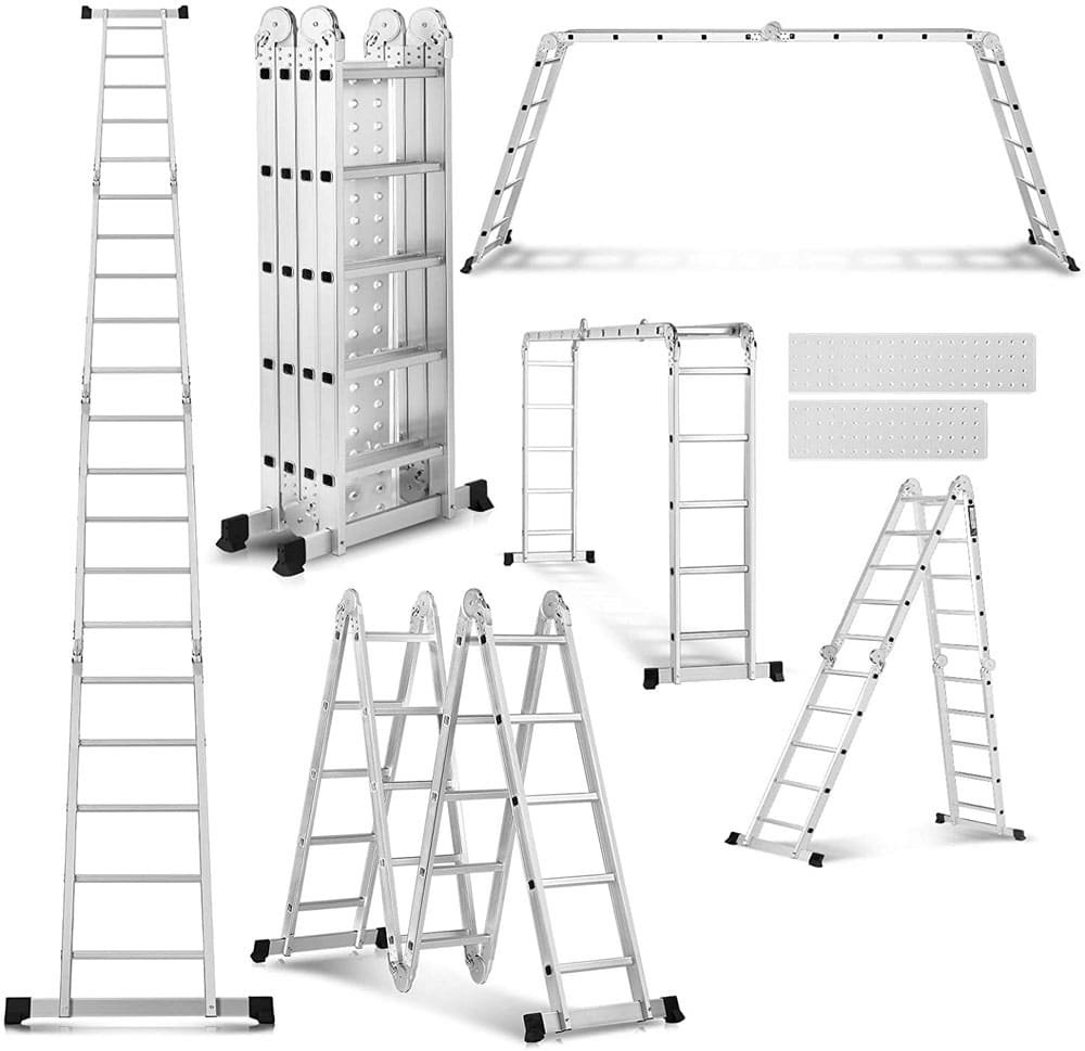 Ideal Choice Products 19.5FT Scaffold Ladders